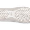 Crocs (WMNS) Minimalistické ležérní ploché bílé sandály 206106-018
