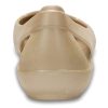 Crocs (WMNS) Minimalistické ležérní ploché sportovní sandály zlaté barvy 202811-710