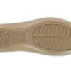 Crocs (WMNS) Minimalistické ležérní ploché sportovní sandály zlaté barvy 202811-710