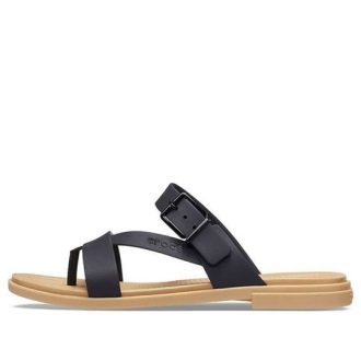 Crocs (WMNS) Minimalistické útulné sportovní pantofle Černá Hnědá 206108-00W
