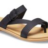 Crocs (WMNS) Minimalistické útulné sportovní pantofle Černá Hnědá 206108-00W
