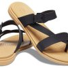 Crocs (WMNS) Minimalistické útulné sportovní pantofle Černá Hnědá 206108-00W