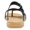 Crocs (WMNS) Minimalistické útulné sportovní pantofle Černá Hnědá 206108-00W