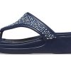 Crocs (WMNS) Monterey korálkové žabky tmavě modré 206851-410