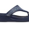 Crocs (WMNS) Monterey korálkové žabky tmavě modré 206851-410