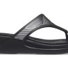 Crocs (WMNS) Monterey metalické stylové černé pantofle 206850-001