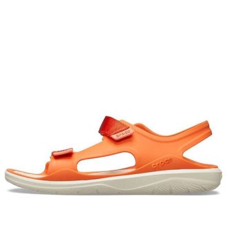 Crocs (WMNS) oranžové sandály 206527-82Y