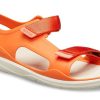 Crocs (WMNS) oranžové sandály 206527-82Y