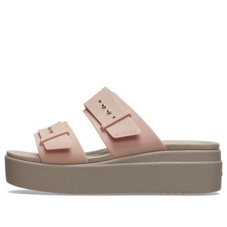 Crocs (WMNS) Pale Blush Brooklyn Sandal „Brown Beige“ 207431-6RL