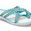 Crocs (WMNS) Pletené žabky Modrá Bílá 205728-4DY