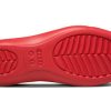 Crocs (WMNS) ploché červené sandály 202811-8C1