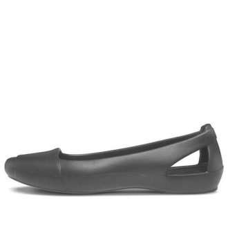 Crocs (WMNS) ploché sandály Sienna „Černá“ 202811-001