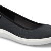 Crocs (WMNS) Reviva Cosy Breathable Low Tops Athleisure Neformální sportovní obuv Černá Bílá 205880-066