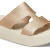 Crocs (WMNS) Sandály s páskem H-Strap na platformě „White Brown“ 209667-160
