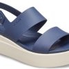 Crocs (WMNS) Sandály s tlustou podrážkou Brooklyn Modrá šedá „Blue Grey“ 206453-46K