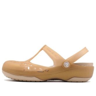 Crocs (WMNS) Sandály zlaté barvy 204939-277