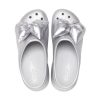 Crocs (WMNS) Siren Metallic Bow Clogs „Silver“ 210050-0P1