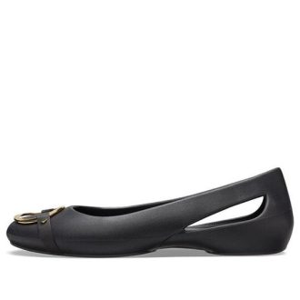 Crocs (WMNS) Sloane Embellished Flats „Black Gold“ 206355-751