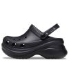 Crocs (WMNS) Small Whale Retro Crocs Thick Sole Black Sandály 206302-001