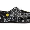Crocs (WMNS) Smiley World Classic dřeváky „Black White Yellow“ 873137