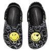 Crocs (WMNS) Smiley World Classic dřeváky „Black White Yellow“ 873137