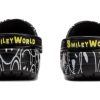 Crocs (WMNS) Smiley World Classic dřeváky „Black White Yellow“ 873137