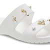 Crocs (WMNS) Soft Sole Pohodlné venkovní sportovní pantofle s plochým podpatkem Bílá 207387-103