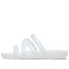 Crocs (WMNS) Splash lesklé páskové sandály „Bílé“ 208537-100