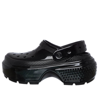 Crocs (WMNS) Stomp High Shine Clog „Black“ 209568-001