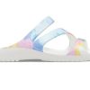 Crocs (WMNS) Swiftwater Crocs Casual Multi-Color Tie Dye Sandals „White“ 206894-928