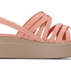 Crocs (WMNS) Thick Sole Cozy Fashion Sportovní růžové sandály 206751-6RL