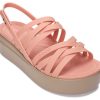Crocs (WMNS) Thick Sole Cozy Fashion Sportovní růžové sandály 206751-6RL