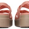 Crocs (WMNS) Thick Sole Cozy Fashion Sportovní růžové sandály 206751-6RL