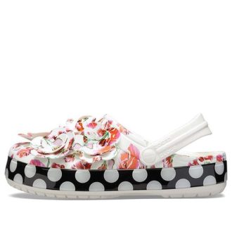 Crocs (WMNS) Timeless Clash Roses Floral Dots Clog „White Red Black“ 205372-97D