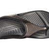 Crocs (WMNS) Tlusté podrážkové černé měděné žabky 205604-0FG