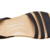 Crocs (WMNS) Tulum ploché sandály „Black“ 206109-00W