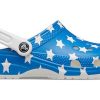 Crocs (WMNS) USA vzorový tisk Lehké útulné sandály Modrá Červená 205974-94S