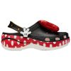 Crocs (WMNS) x Minnie Mouse Classic Platform Clogs „Black Red White“ 209896-100