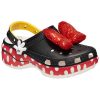 Crocs (WMNS) x Minnie Mouse Classic Platform Clogs „Black Red White“ 209896-100