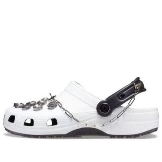 Crocs x Christian Cowan Klasické dřeváky „Bílá černá“ 208224-103