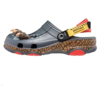 Crocs x Jurský svět All-Terrain Clogs „Pozor, živý dinosaurus“ 207968-0IE