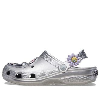 Crocs x Kenny Scharf Classic Clog „Silver“ 209487-040