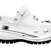 Crocs x MCM Mega Crush Clogs „White Silver“ MEXDAMM08WT
