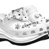 Crocs x MCM Mega Crush Clogs „White Silver“ MEXDAMM08WT