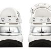 Crocs x MCM Mega Crush Clogs „White Silver“ MEXDAMM08WT