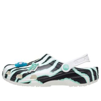 Crocs x Ron English Classic Clogs „Animal Stripes“ 207619-100