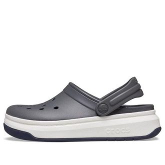 Crocsband Full Force Thick Sole šedé sandály 206122-07I