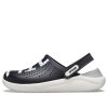 Dřeváky Crocs LiteRide Logo „Black White“ 205554-066
