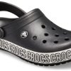 Černé sandály Crocs Crocband Logo Mania Beach 205914-066