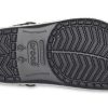 Černé sandály Crocs Crocband Logo Mania Beach 205914-066